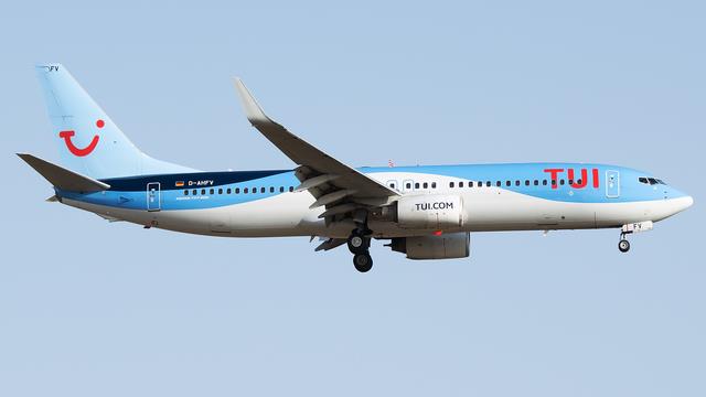 D-AHFV:Boeing 737-800:TUIfly